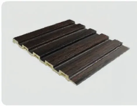 160 Fluted Decor Panel profile cross-section, 154mm wide and 9mm thick, part of the same-colour wall system