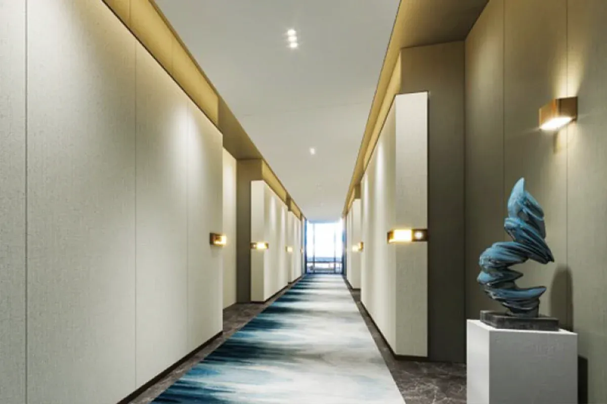 Same-color door, wall panel, and cabinet system installed together showing matched finish across every surface — gallery photo 4