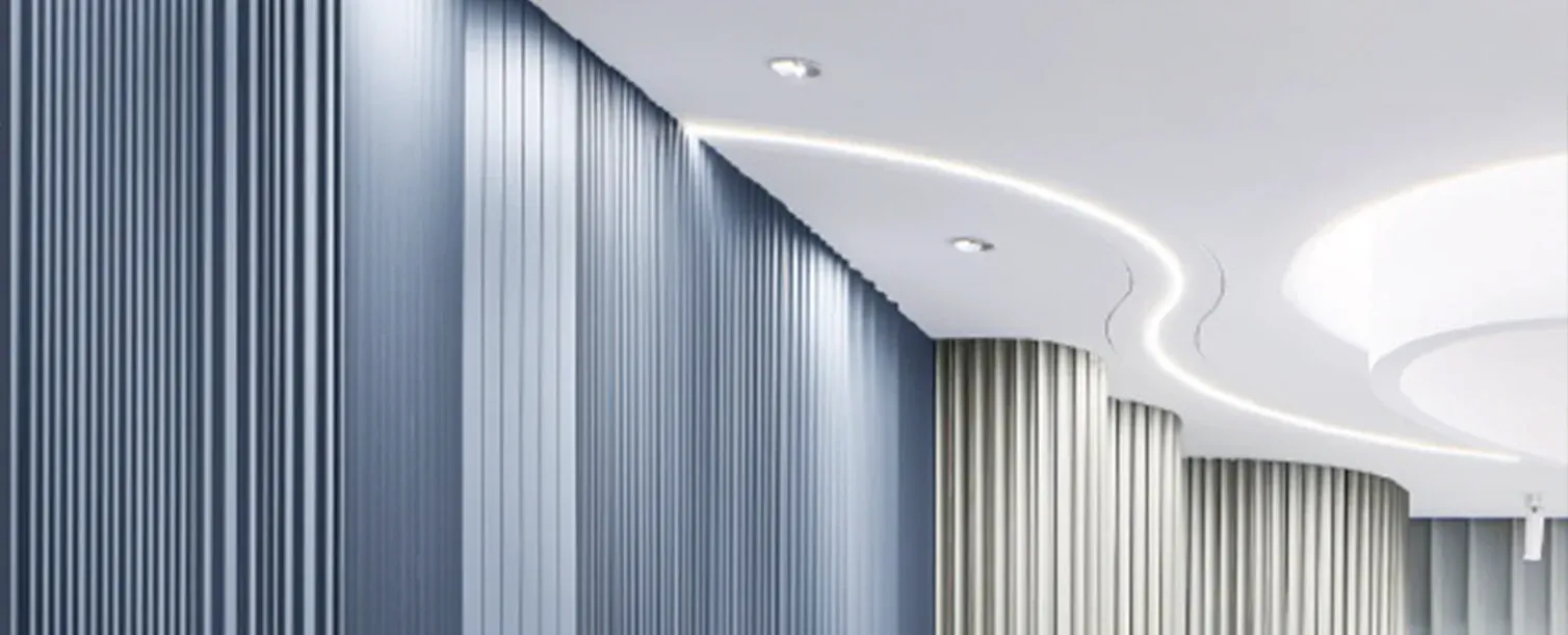 Same-color door, wall panel, and cabinet system installed together showing matched finish across every surface