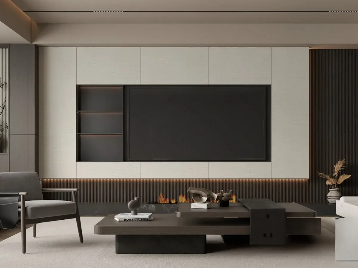 MW-DP140 Decor Panel profile cross-section, 148mm wide and 13mm thick, shown as a wall panel installation