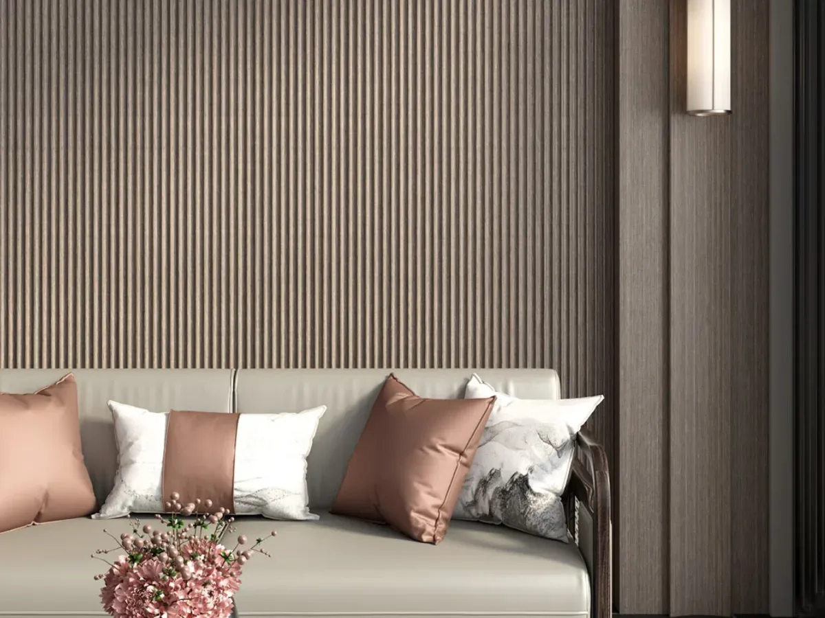 MW-DP178 Decor Panel profile cross-section, 178mm wide and 14mm thick, shown as a wall panel installation